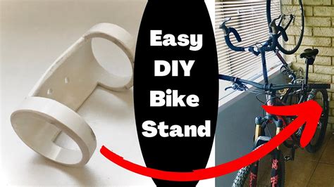 DIY Bike Stand | Minimalist Bike Stand - YouTube