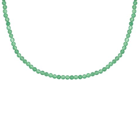 Green Pastel Pearl Necklace Silver – Luamaya