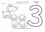 Number coloring Pages  3 sketch template