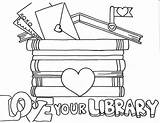Coloriages De La Bibliothèque Imprimables Gratuits Et Faciles à Colorier sketch template