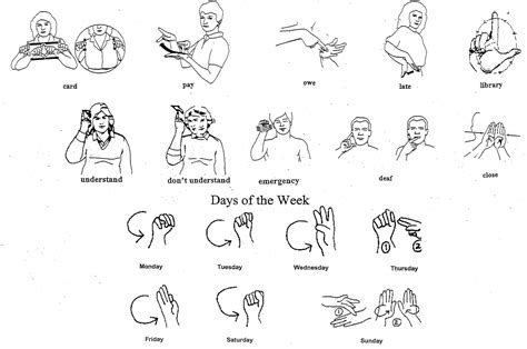 Asl Printable Signs