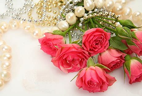 HD wallpaper: white and pink flower arrangement, bouquet, Roses, chrysanthemum | Wallpaper Flare