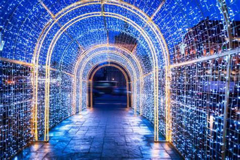 920+ Tunnel Of Lights Christmas Stock Photos, Pictures & Royalty-Free Images - iStock