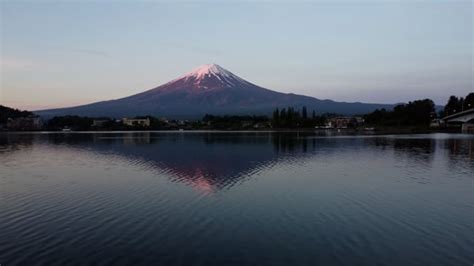 Mount Fuji, Sunrise, Lake Kawaguchi. Free Stock Video - Pixabay