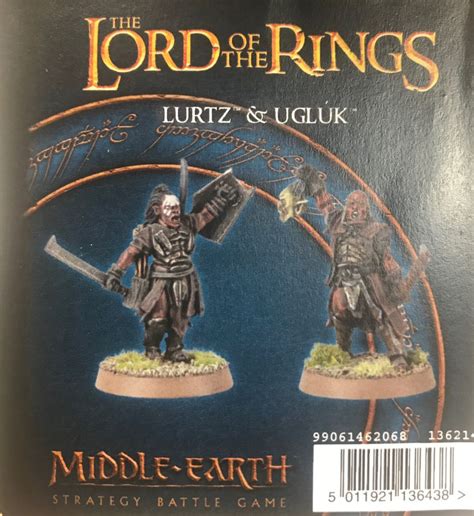 Lord of the Rings Lurtz and Uglûk Games Workshop Uruk-Hai Hobbit HDR ...