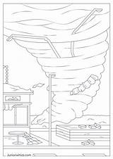 Tornado Coloring Pages With Book 10 Printable PDFs sketch template
