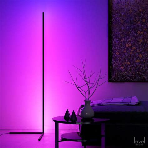Niko LED Floor Lamp | Corner floor lamp, Dimmable floor lamp, White floor lamp