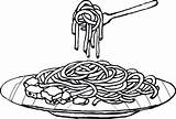 Spaghetti And Meatballs Coloring Page  Monday Night Prayer Quotes sketch template