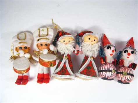 Vintage Christmas Ornaments Made in Japan by PherdsFinds on Etsy