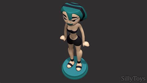 Gwen Swimsuit - Total Drama 3D Print Model by SillyToys