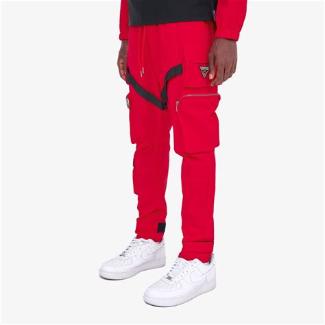 V5. RED PANTS W/ STRAPS – LIFE CODE