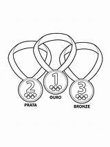 Medal coloring Pages sketch template
