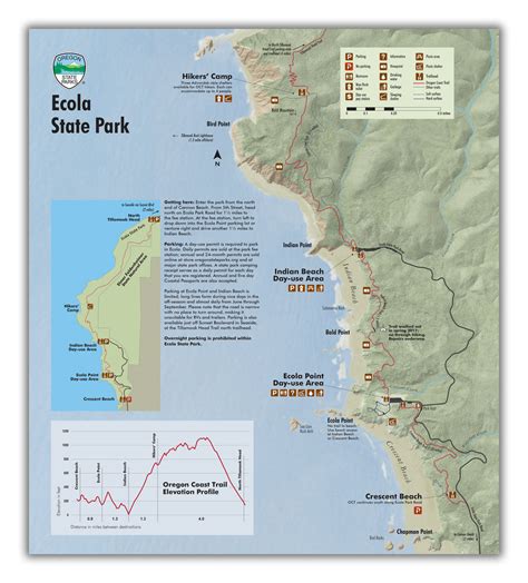 Ecola State Park Map – Map Of California Coast Cities