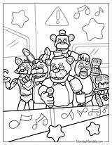 Five nights at Freddy S coloring pages – Artofit sketch template