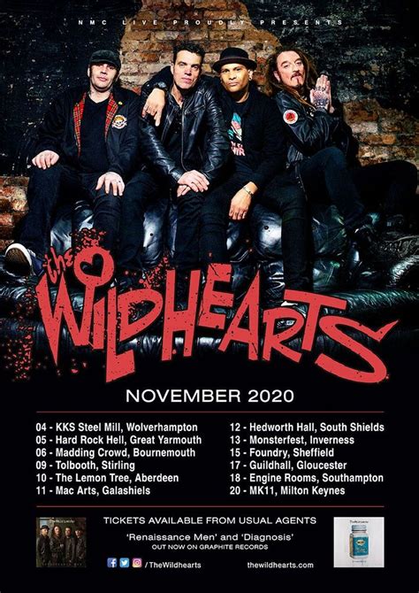 The Wildhearts Tour Dates 2020 & Concert Tickets | Bandsintown