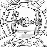 Detailed Tie Fighter Space Battle Coloring Page 43184 34164 sketch template