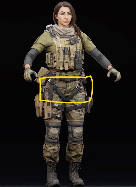 [COD] Cosplay help needed: what is the name of these straps on Roze’s default skin? : r/CallOfDuty