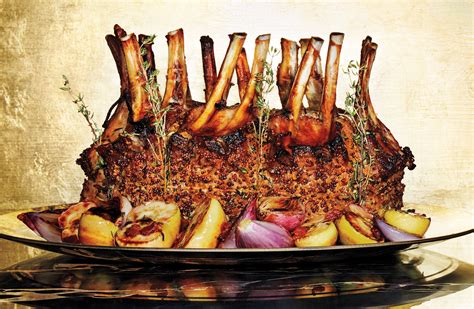 Crown Roast of Pork with Lady Apples and Shallots | Recipe Cart