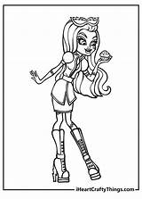 Free Printable Coloring Sheets Monster High  Sheet sketch template