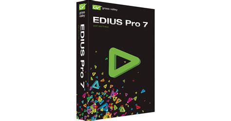 Grass Valley EDIUS Pro 7 Nonlinear Editing Software 607031 B&H