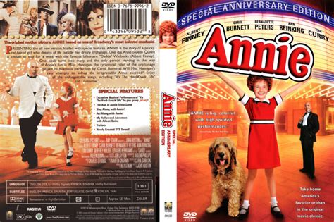 Annie (1982) FS R1 - Movie DVD - Front DVD Cover