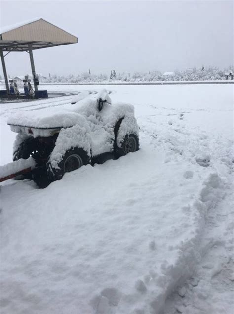 Weather anomaly: 'Very unusual' 8 inches of snow in Glennallen, Alaska and June snow at Showdown ...