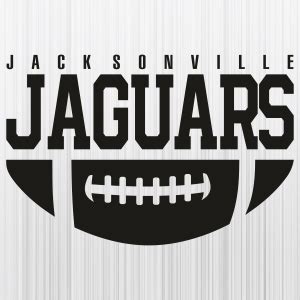 Jacksonville Jaguars Ball Black SVG | Jacksonville Jaguars NFL Logo PNG ...