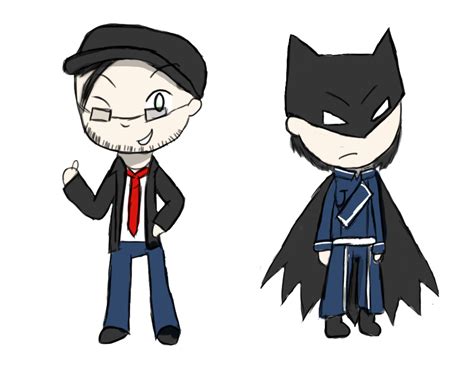 maes as the nostalgia critic and roy as batman by birdie1188 on DeviantArt