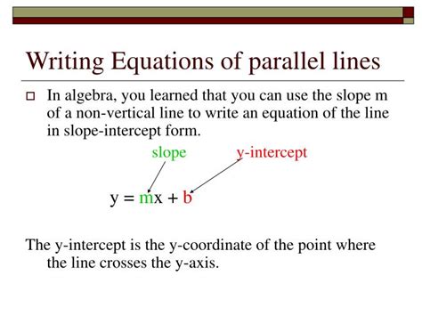 PPT - 3.6 Parallel Lines in a Coordinate Plane PowerPoint Presentation - ID:5620639