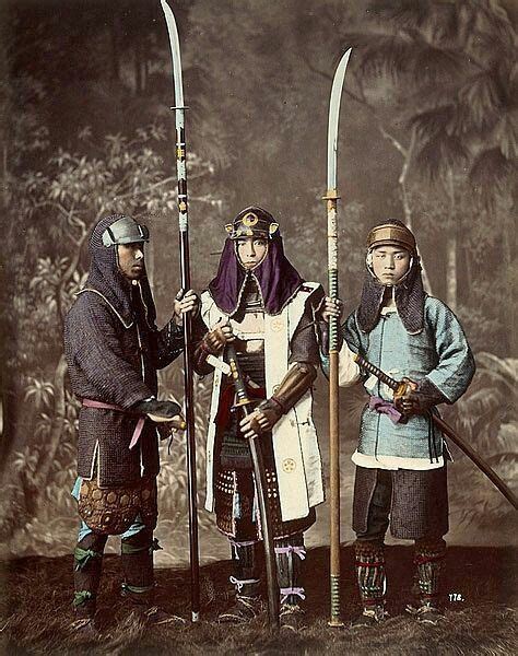 Sohei warrior monks armed with naginata | Japanese history, Japan, Japanese warrior