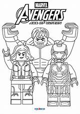 Free Printable Lego Avengers Coloring Pages For Kids sketch template