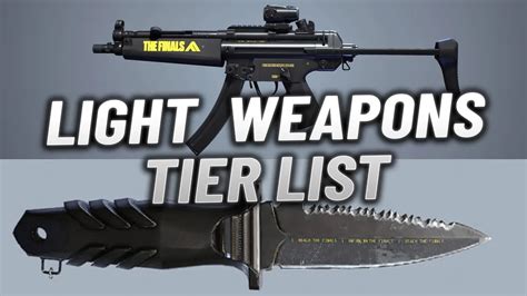 The Finals Tier List: Best Light Weapons