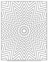 Geometric Star Mandala Coloring Pages sketch template