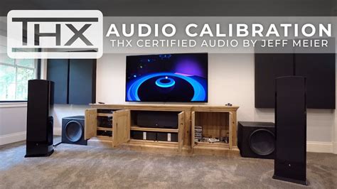 Home Theater THX Audio Calibration - YouTube