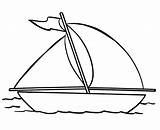 Sailboat Coloring Pages  Free Printable For Kids sketch template