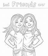 Best Friends Coloring Page  Pages Mimi Panda sketch template