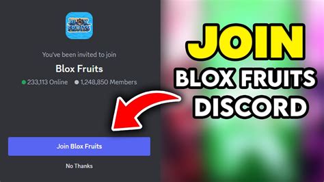 How To Join Roblox Blox Fruits Discord Server - YouTube