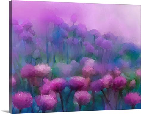 Abstract flowers oil painting Wall Art, Canvas Prints, Framed Prints, Wall Peels | Great Big Canvas