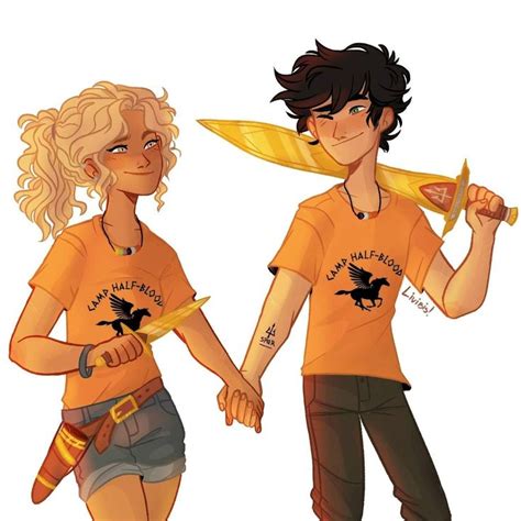 It's time for Percabeth! I love them - Playing the triangle isn't a talent ... sorry Will ...