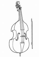 Cello Coloring Pages  Free Printable For Kids sketch template