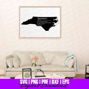 North Carolina SVG, North Carolina SVG File, Instant Download, North ...