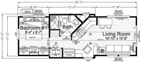 Nautilus Floor Plan || Park Model Homes || Florida & Gerogia | Park model homes, House floor ...