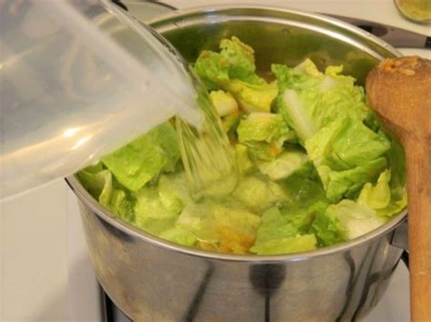 Romaine Lettuce Soup | Timea's Kitchen