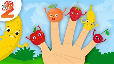 Finger Family | Fruit Version | Animated Songs - Educational Nursery ...