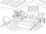 Kleurplaat Dachboden Attic Zolder Coloring Grenier Coloriage House  sketch template