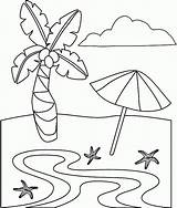 Beach Coloring Pages Free Printable  Home sketch template
