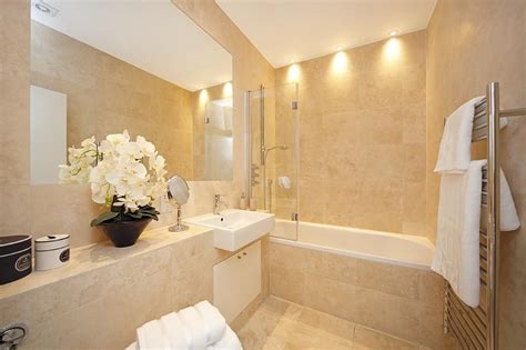 photo of beige bathroom | Beige bathroom, Beige marble bathroom, Beige kitchen