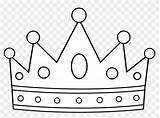 Crown For Coloring Pages sketch template