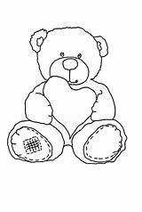 Holidays Teddy Bear Coloring Pages For Kids  Coloring Sky Teddy bear sketch template