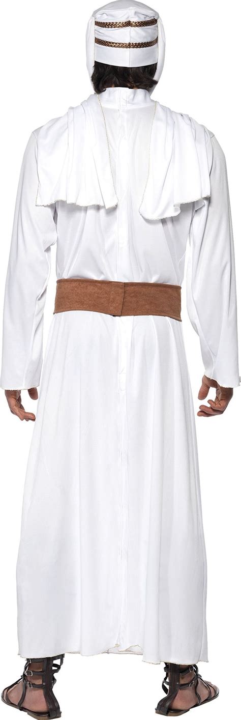 Smiffys Mens Lawrence of Arabia Costume Gown Headpiece and Belt Around the World Serious Fun ...